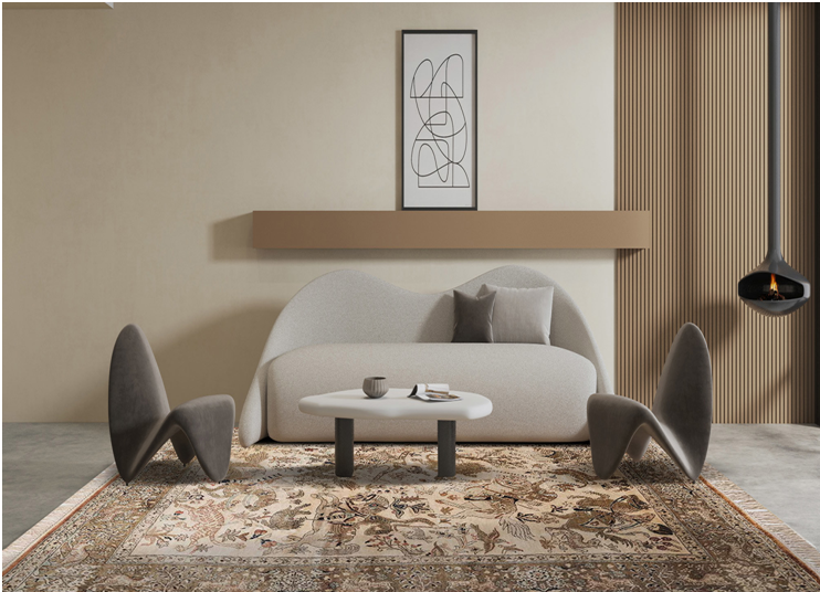 Silk Rug for Your Living Room